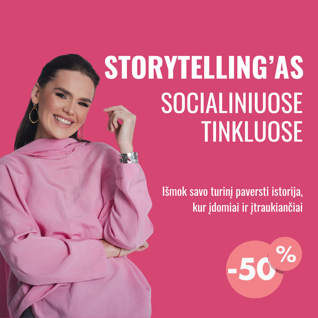 Storytelling’as socialiniuose tinkluose